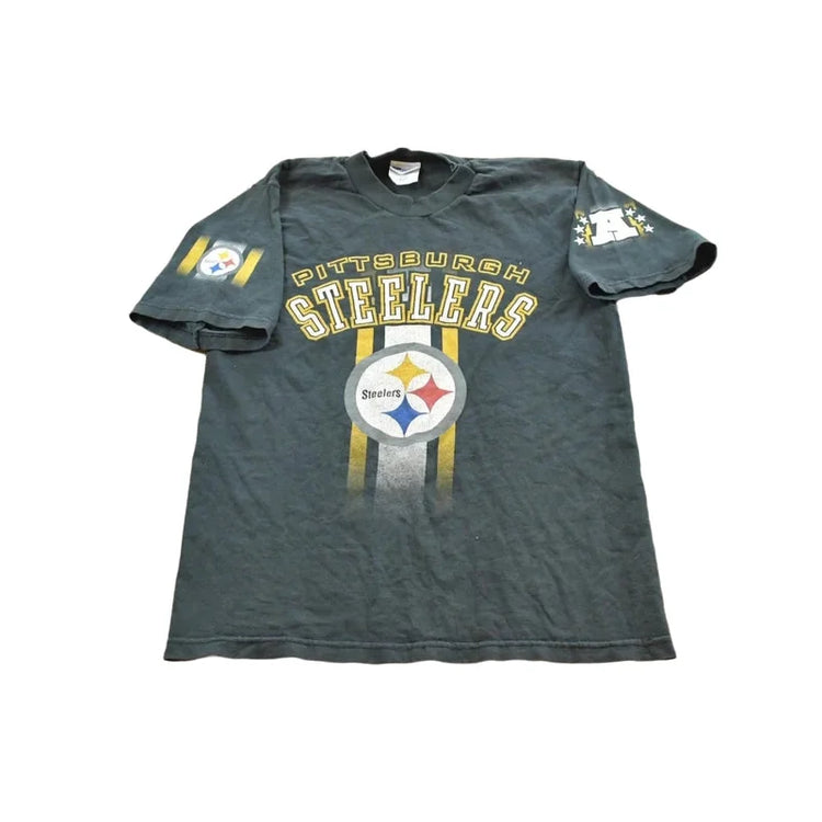 Vintage Pro Player 1990s Pittsburgh Steelers NFL Logo Athletic T-Shirt Mens 2XL from propervintagecanada