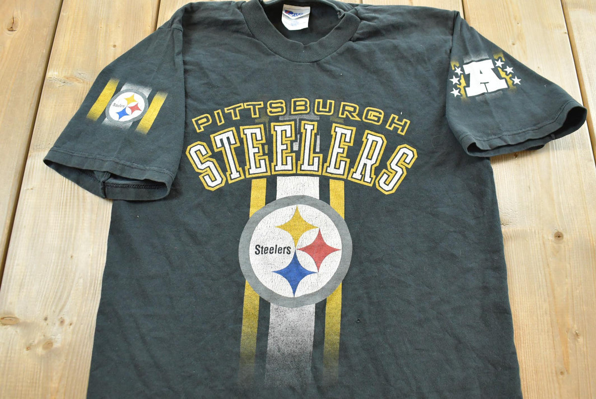 Vintage Pro Player 1990s Pittsburgh Steelers NFL Logo Athletic T-Shirt Mens 2XL from propervintagecanada