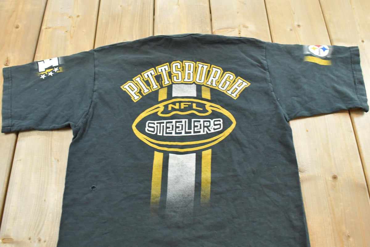 Vintage Pro Player 1990s Pittsburgh Steelers NFL Logo Athletic T-Shirt Mens 2XL from propervintagecanada