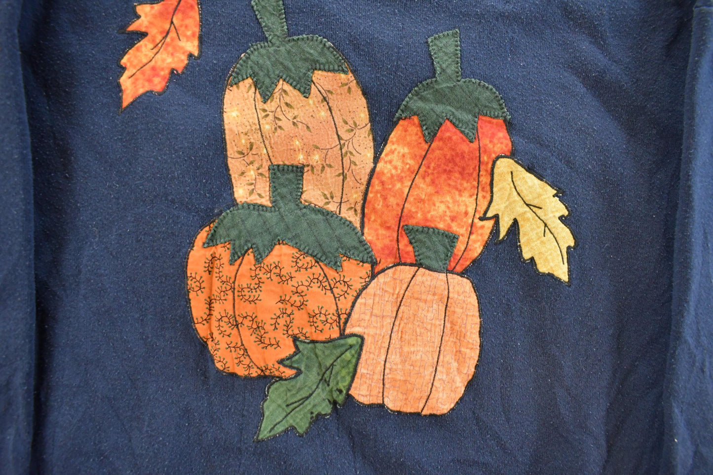 Vintage Pumpkin Autumn Crewneck Sweatshirt Men's Medium from propervintagecanada