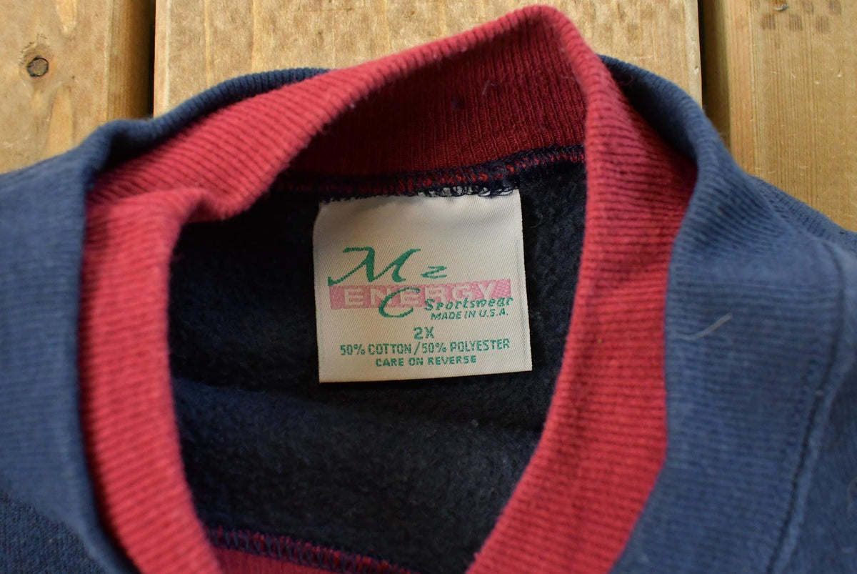 Vintage Pumpkin Autumn Crewneck Sweatshirt Women's 2X from propervintagecanada