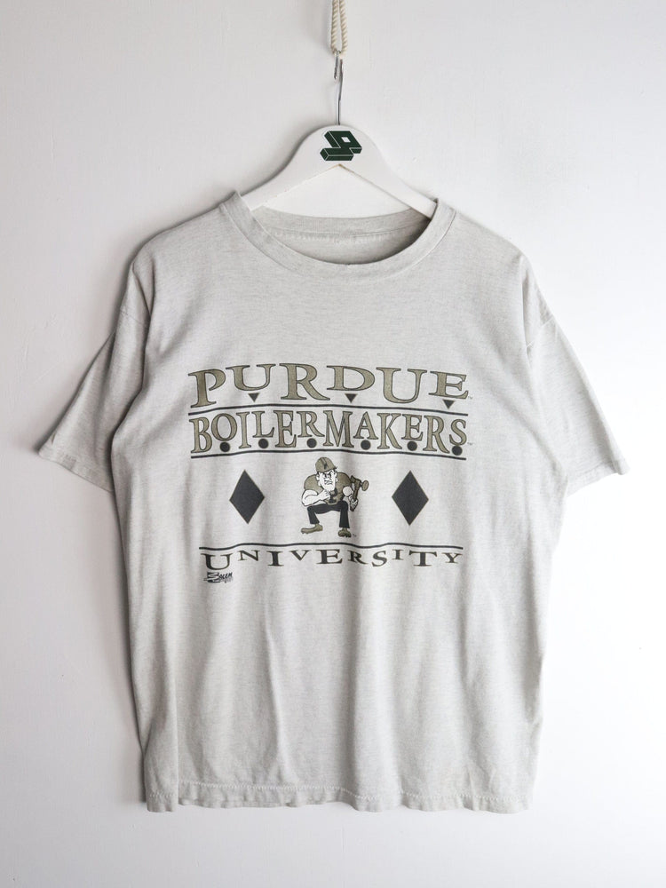 Vintage Purdue Boilermakers T Shirt Mens XL Grey from propervintagecanada