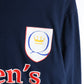 Vintage Queen's University T Shirt Mens Medium Blue