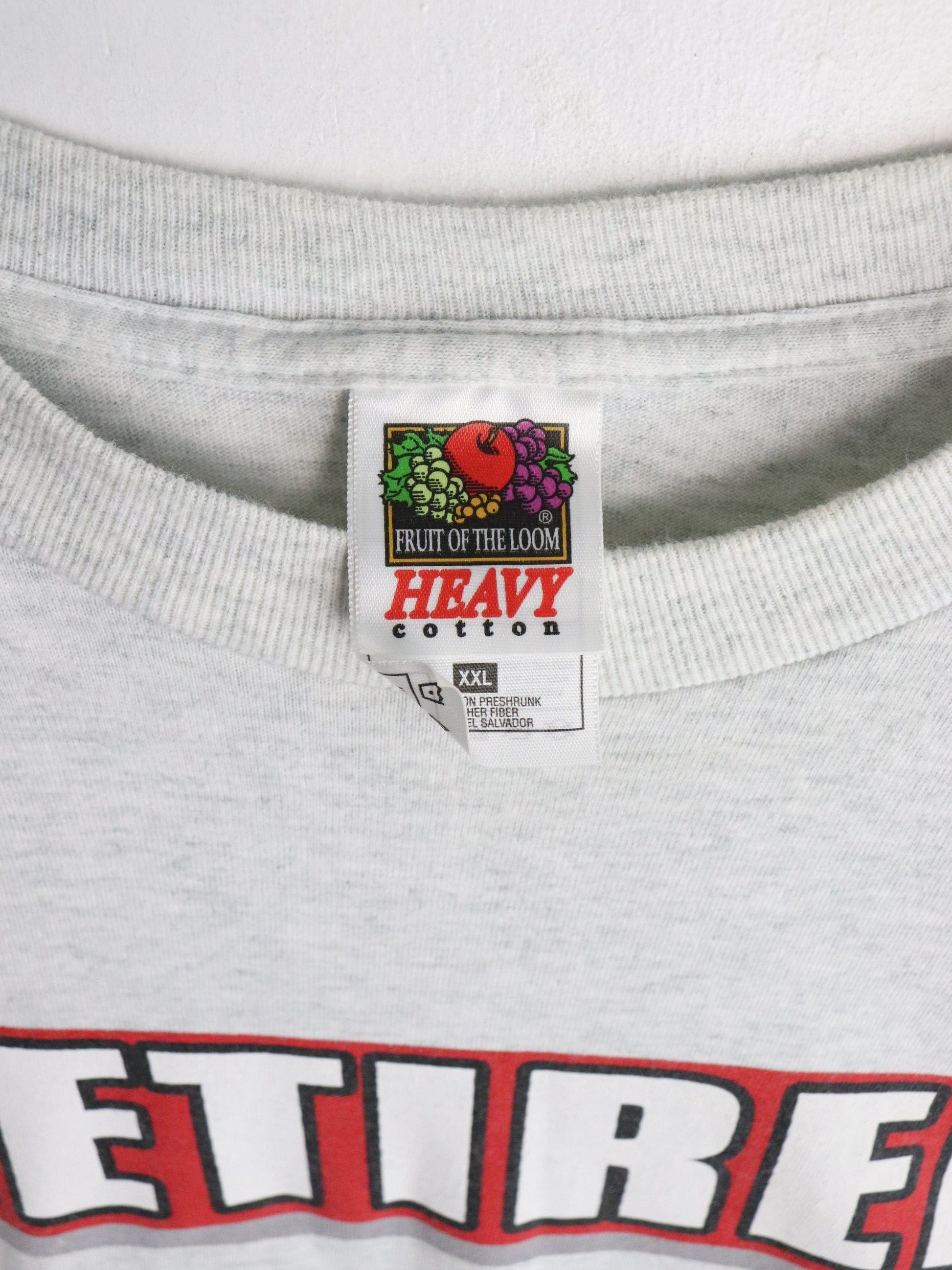 Vintage Retired T Shirt Mens 2XL Grey from propervintagecanada