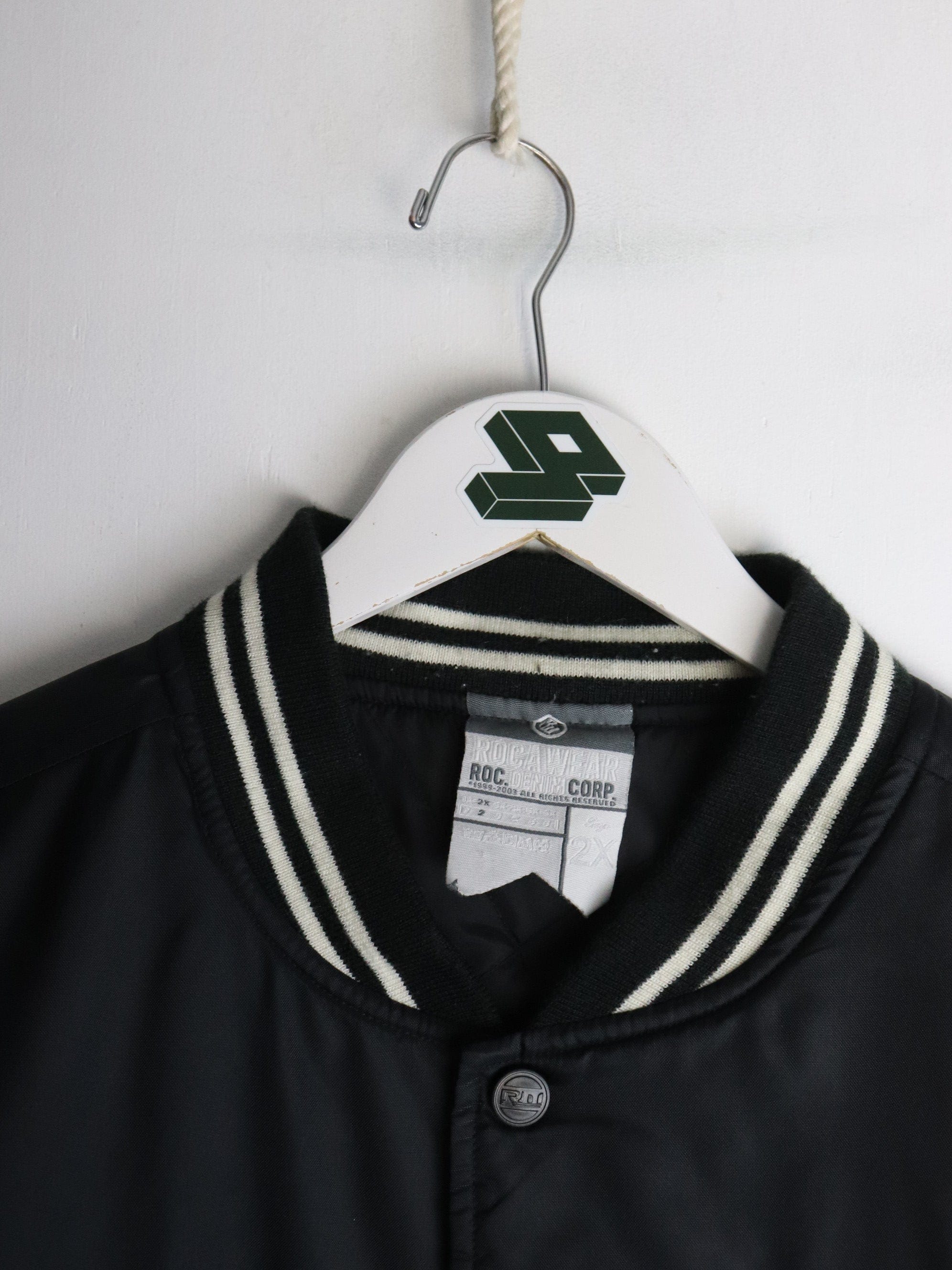 Vintage Rocawear Jacket Mens 2X Black Y2K – Proper Vintage