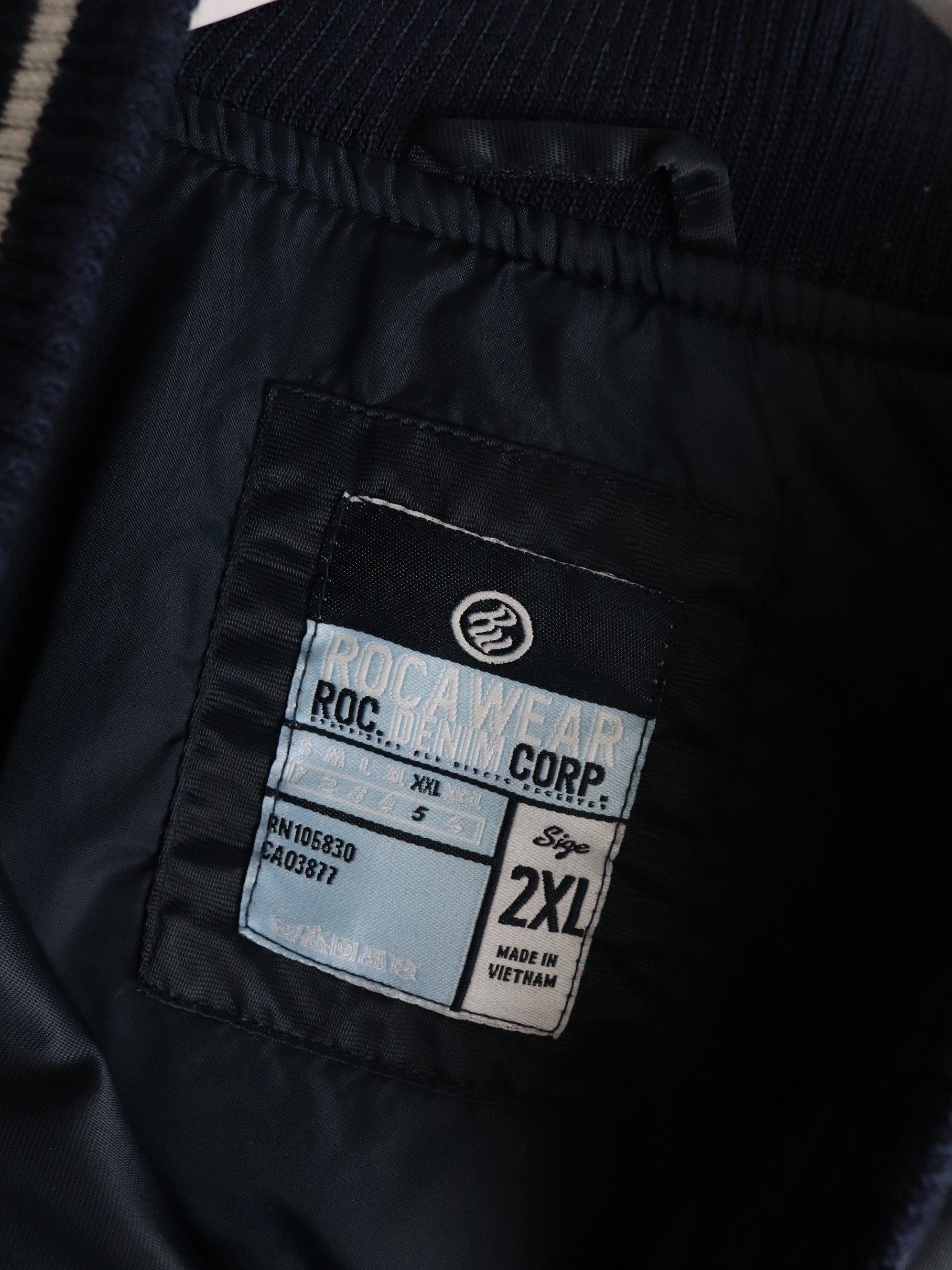 Vintage Rocawear Jacket Mens 2XL Blue Y2K – Proper Vintage