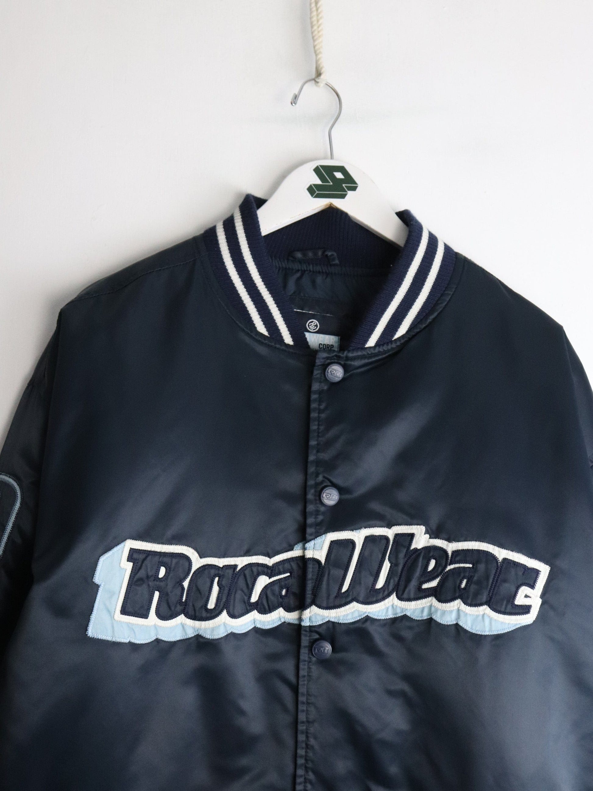 Vintage Rocawear Jacket Mens 2XL Blue Y2K from propervintagecanada