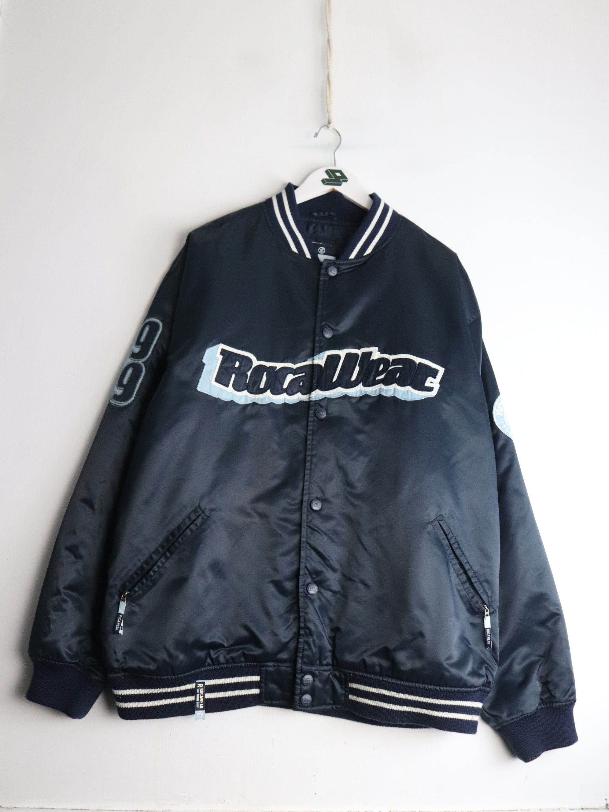 Vintage Rocawear Jacket Mens 2XL Blue Y2K – Proper Vintage