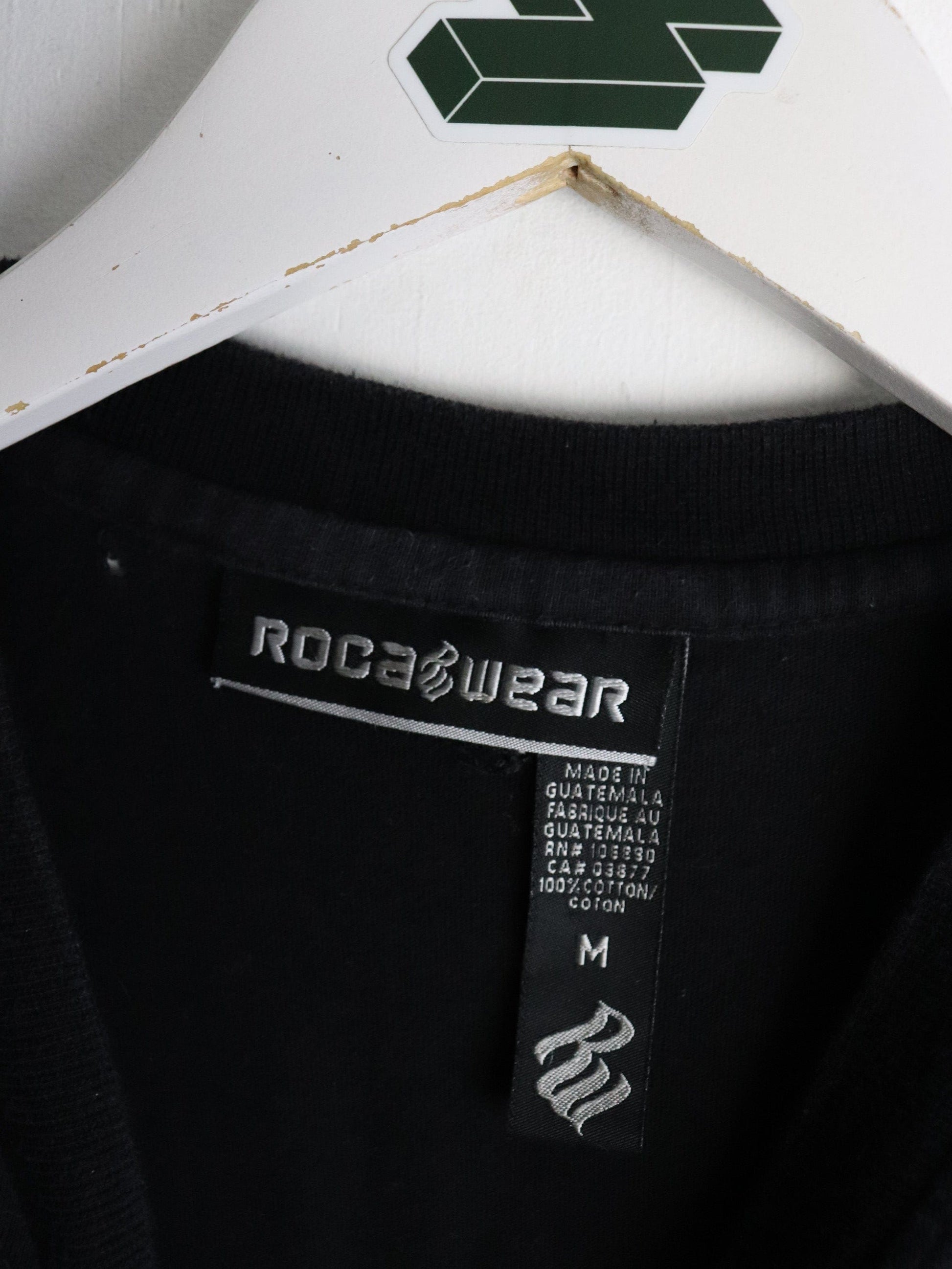 Vintage Rocawear T Shirt Fits Mens Large Black Y2K Money Aint A Thing