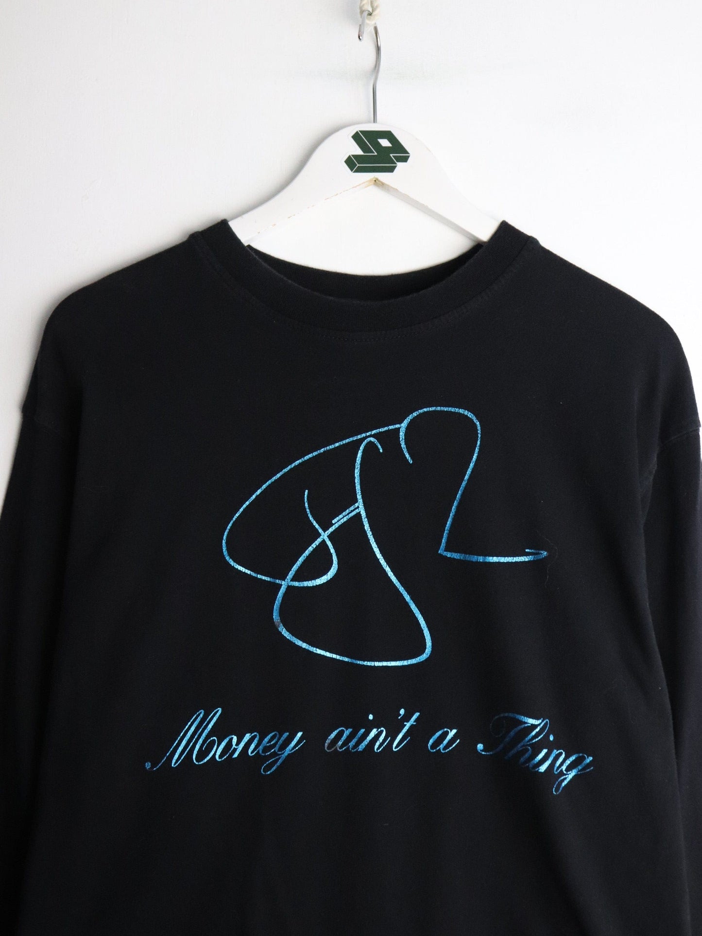 Vintage Rocawear T Shirt Fits Mens Large Black Y2K Money Aint A Thing