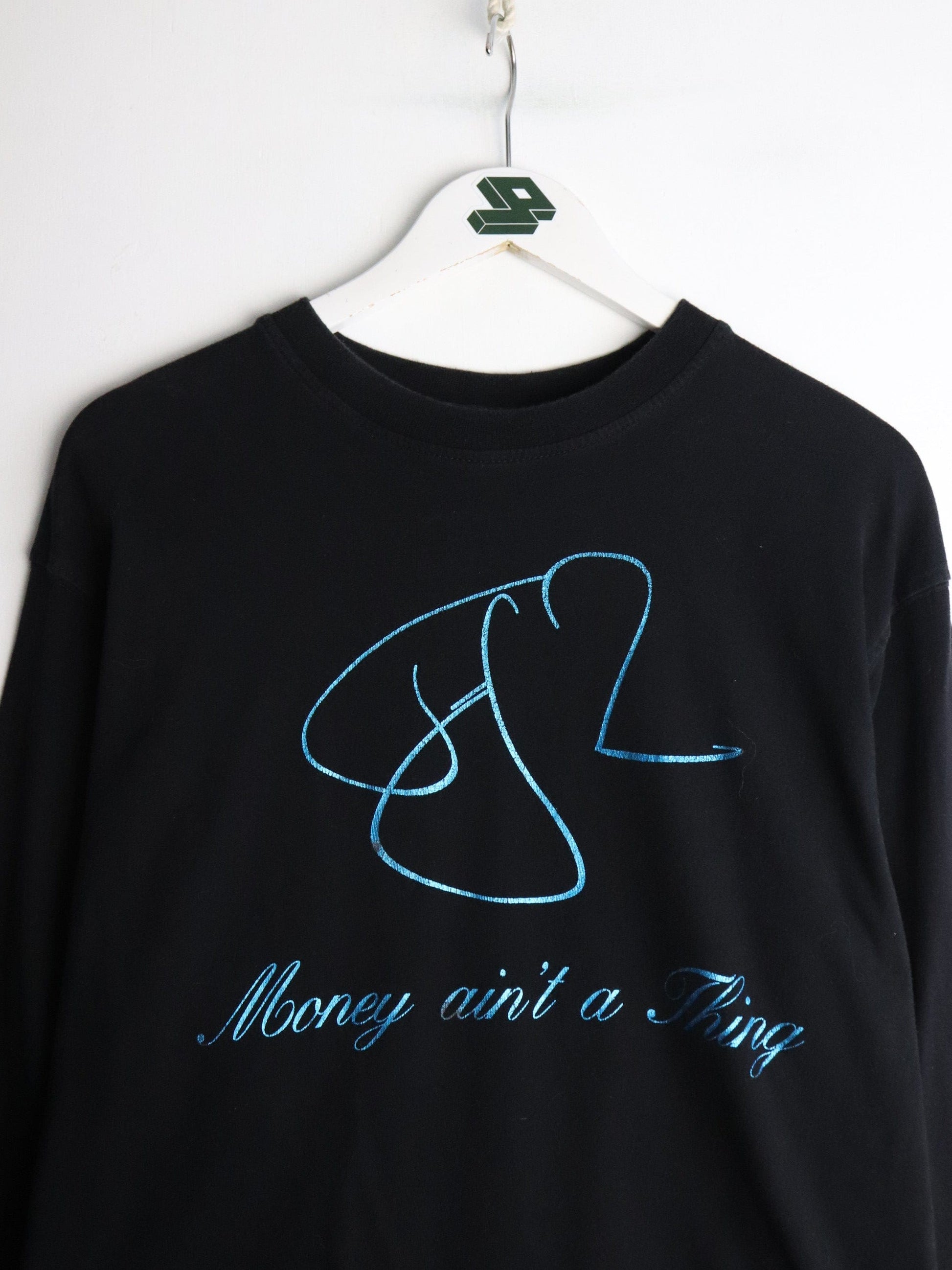 Vintage Rocawear T Shirt Fits Mens Large Black Y2K Money Aint A Thing