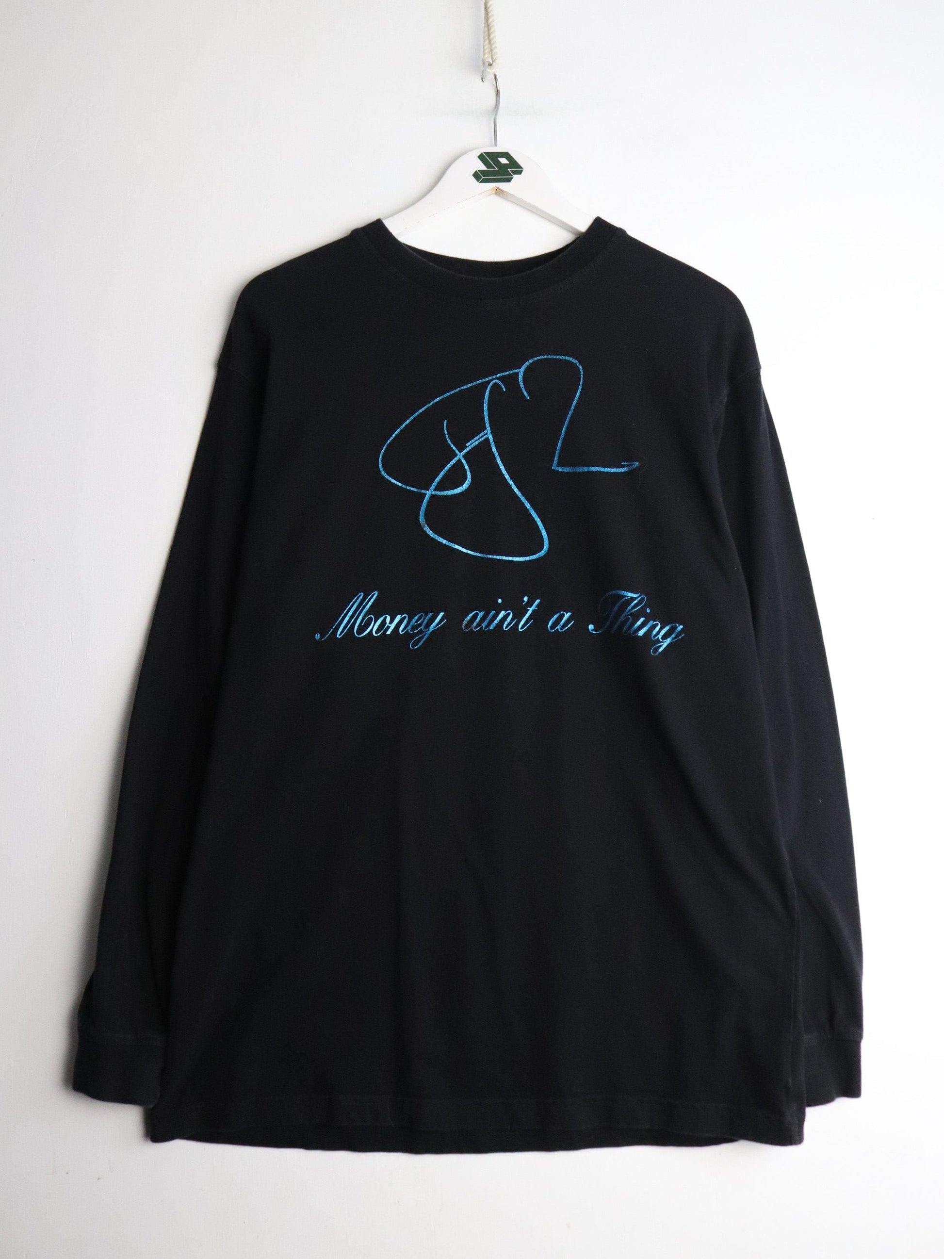 Vintage Rocawear T Shirt Fits Mens Large Black Y2K Money Aint A Thing