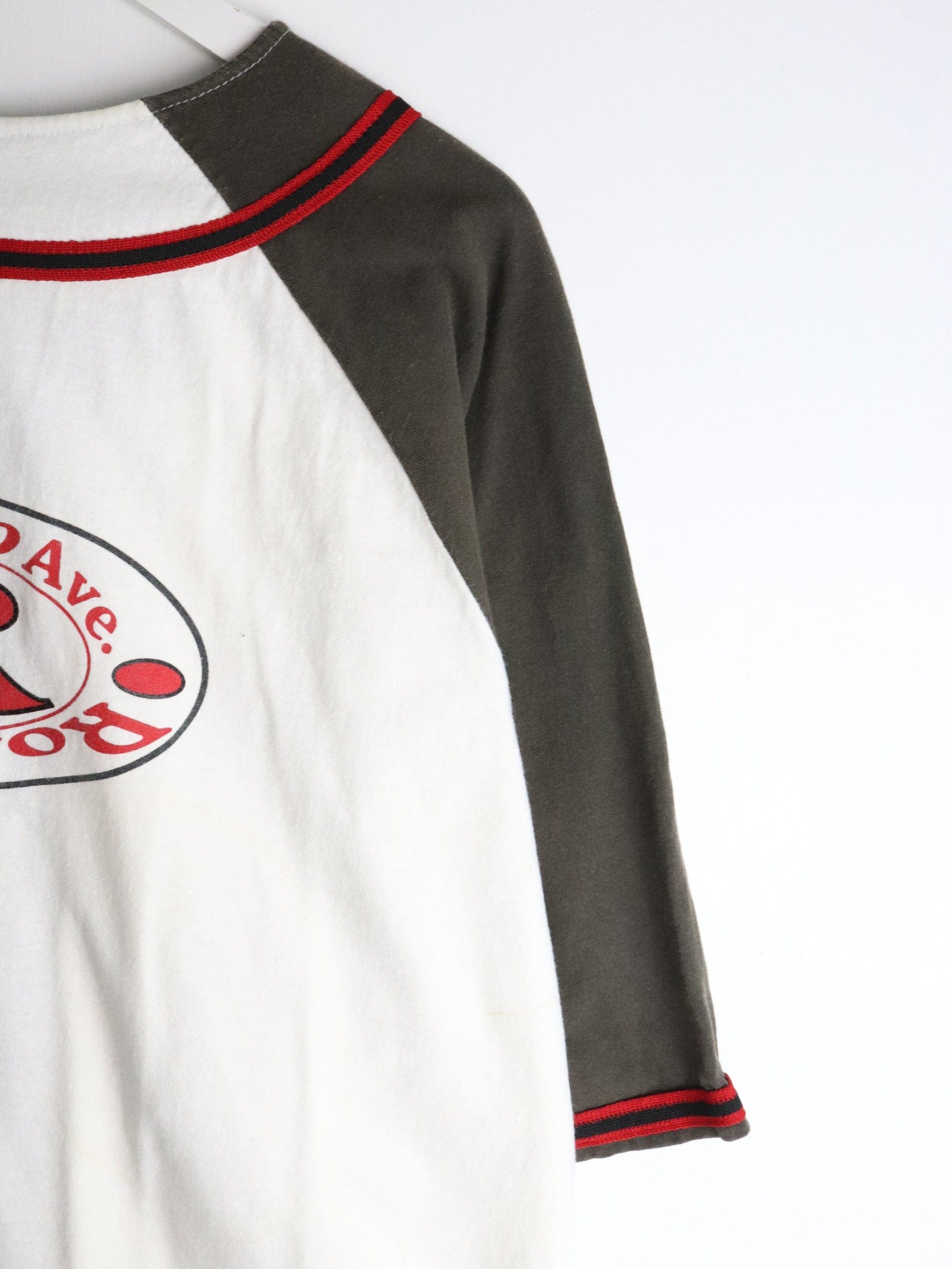 Vintage Rondo Ave Baseball Shirt Mens 2XL White from propervintagecanada