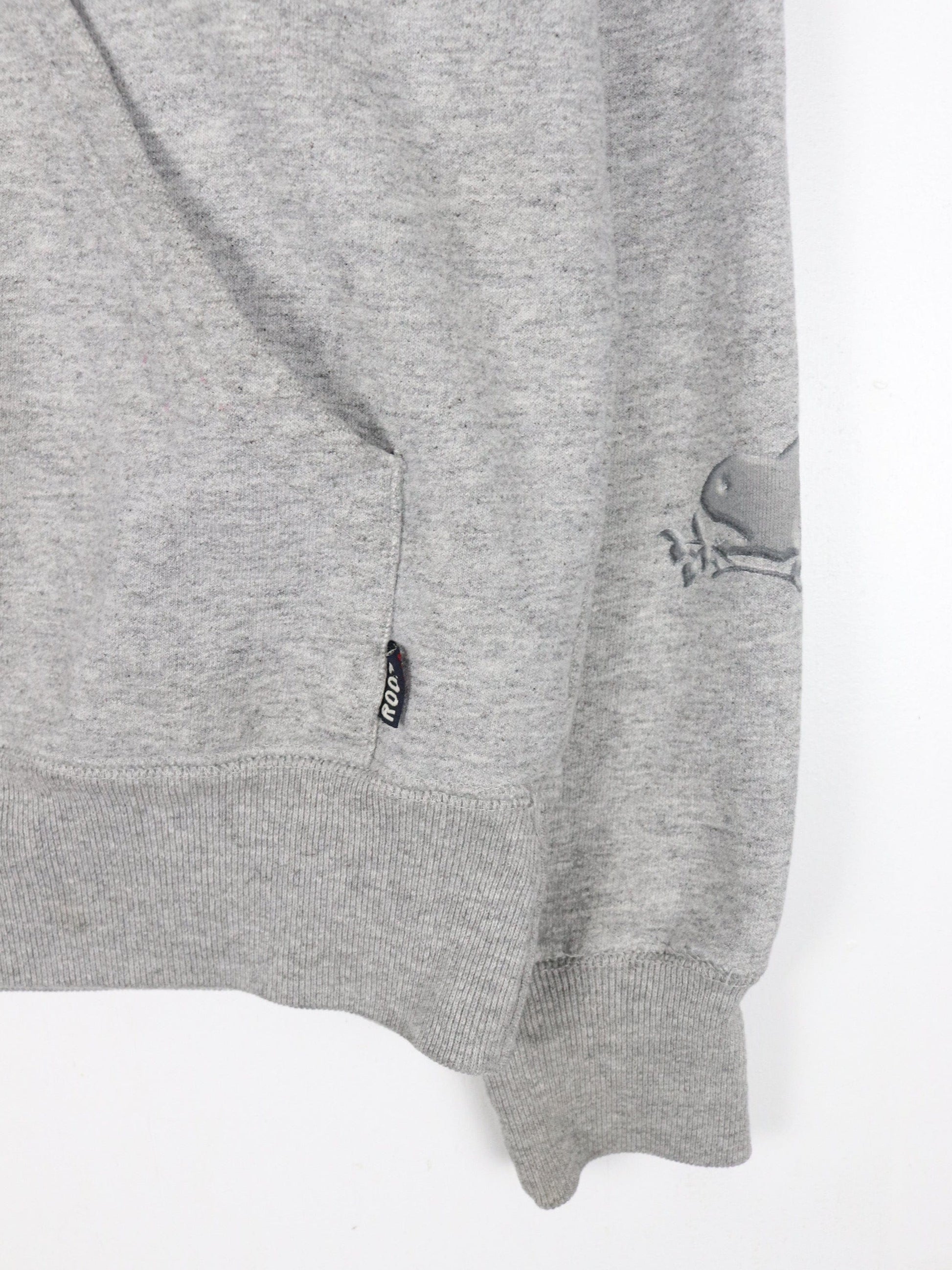 Vintage Roots Sweatshirt Fits Mens Small Grey Hoodie from propervintagecanada