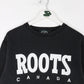 Vintage Roots Sweatshirt Fits Youth Large Black from propervintagecanada