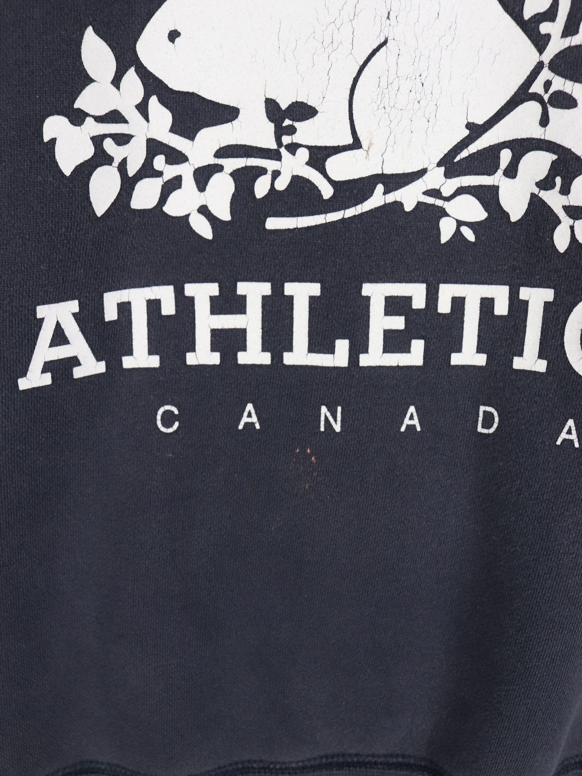 Vintage Roots Sweatshirt Mens XS Blue from propervintagecanada