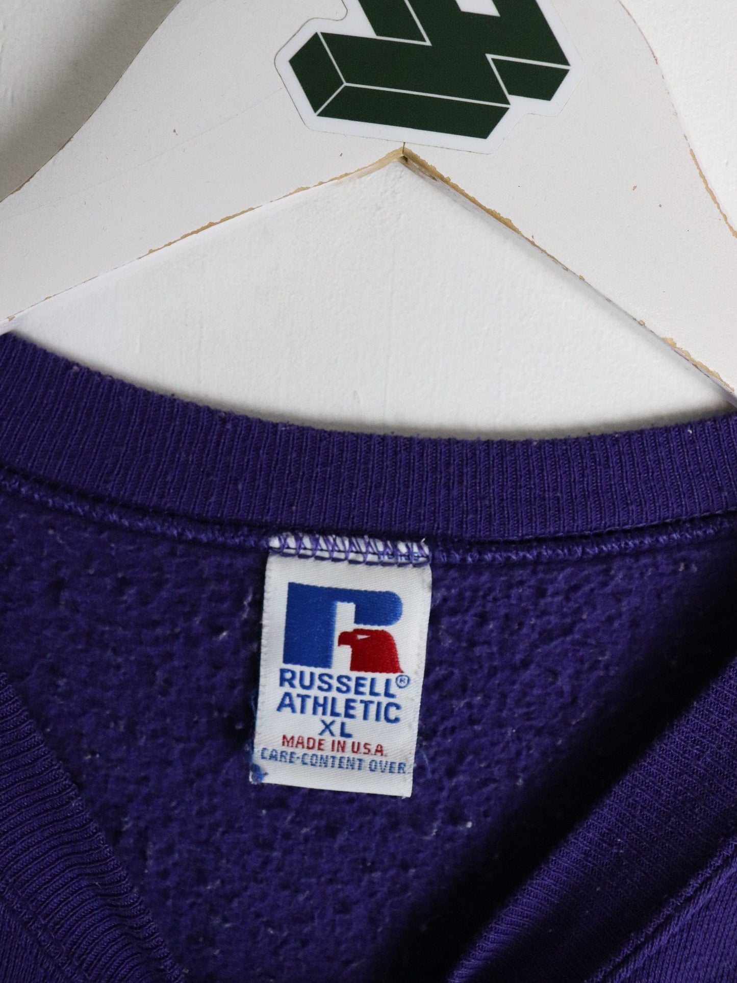 Vintage Russell Athletic Sweatshirt Mens XL Purple from propervintagecanada