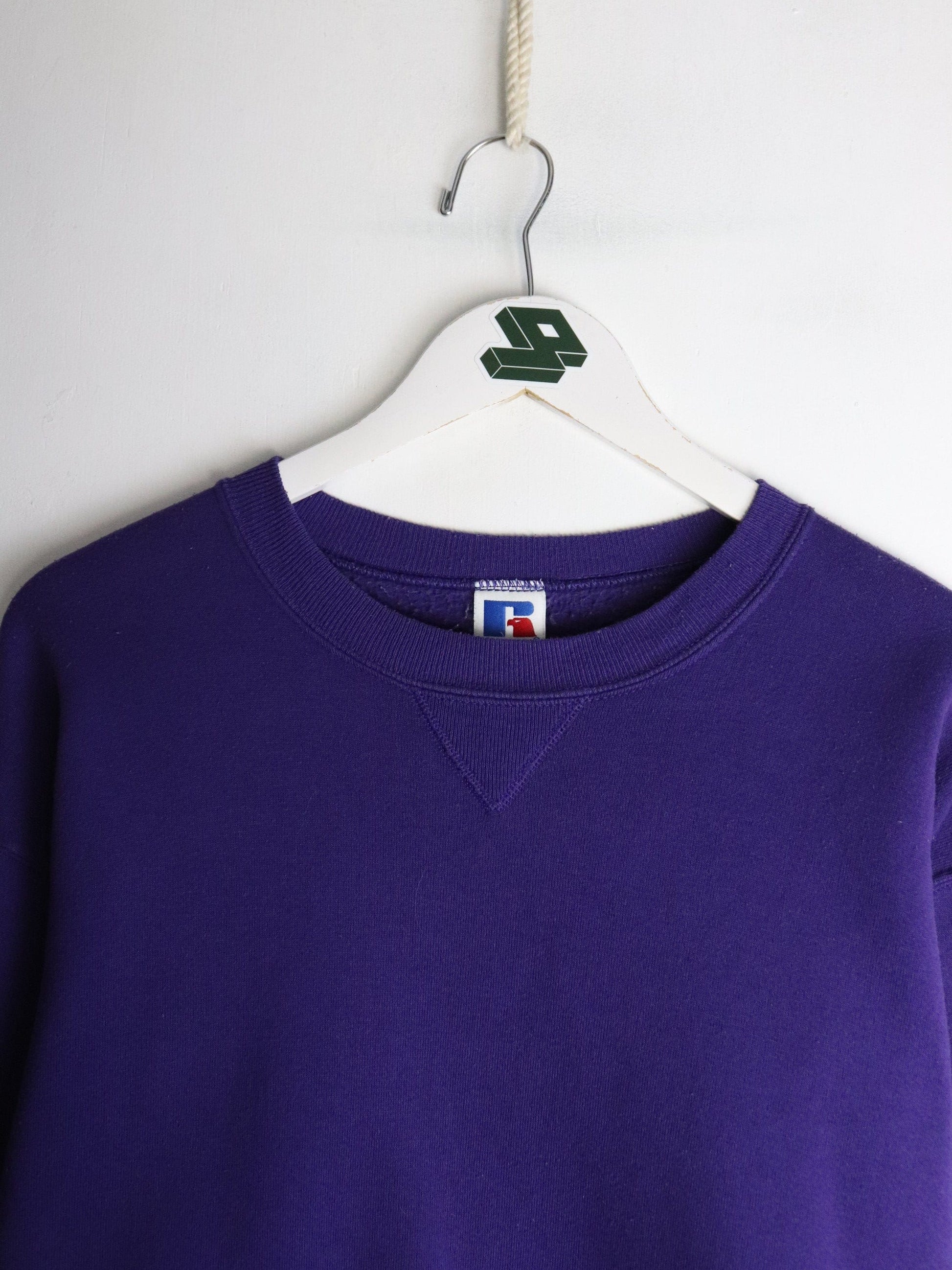 Vintage Russell Athletic Sweatshirt Mens XL Purple from propervintagecanada