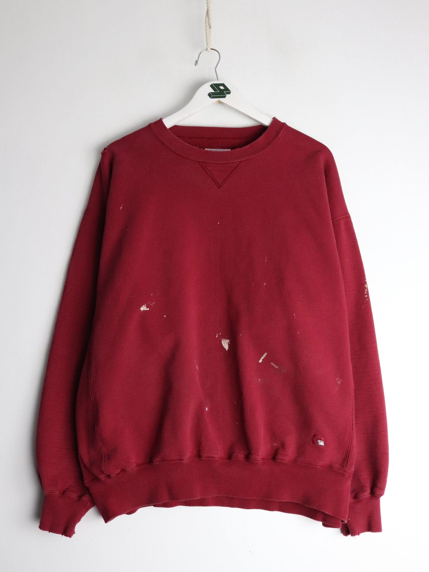 Vintage Russell Athletic Sweatshirt Mens XL Red 90s