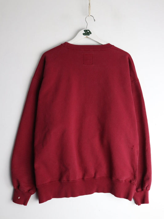 Vintage Russell Athletic Sweatshirt Mens XL Red 90s from propervintagecanada
