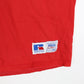 Vintage Russell Athletic T Shirt Mens 2XL Red Pocket Blank 90s