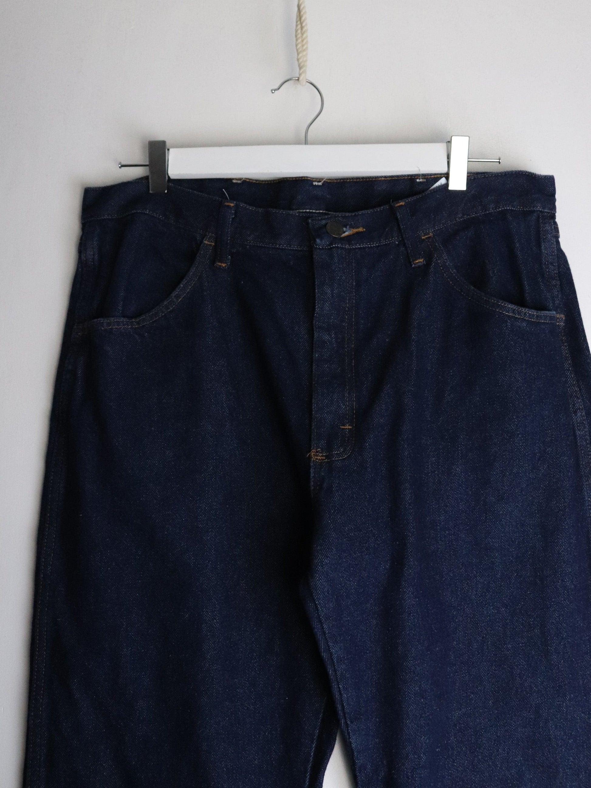 Vintage Rustler Denim Jeans Mens 36 x 30 Blue from propervintagecanada
