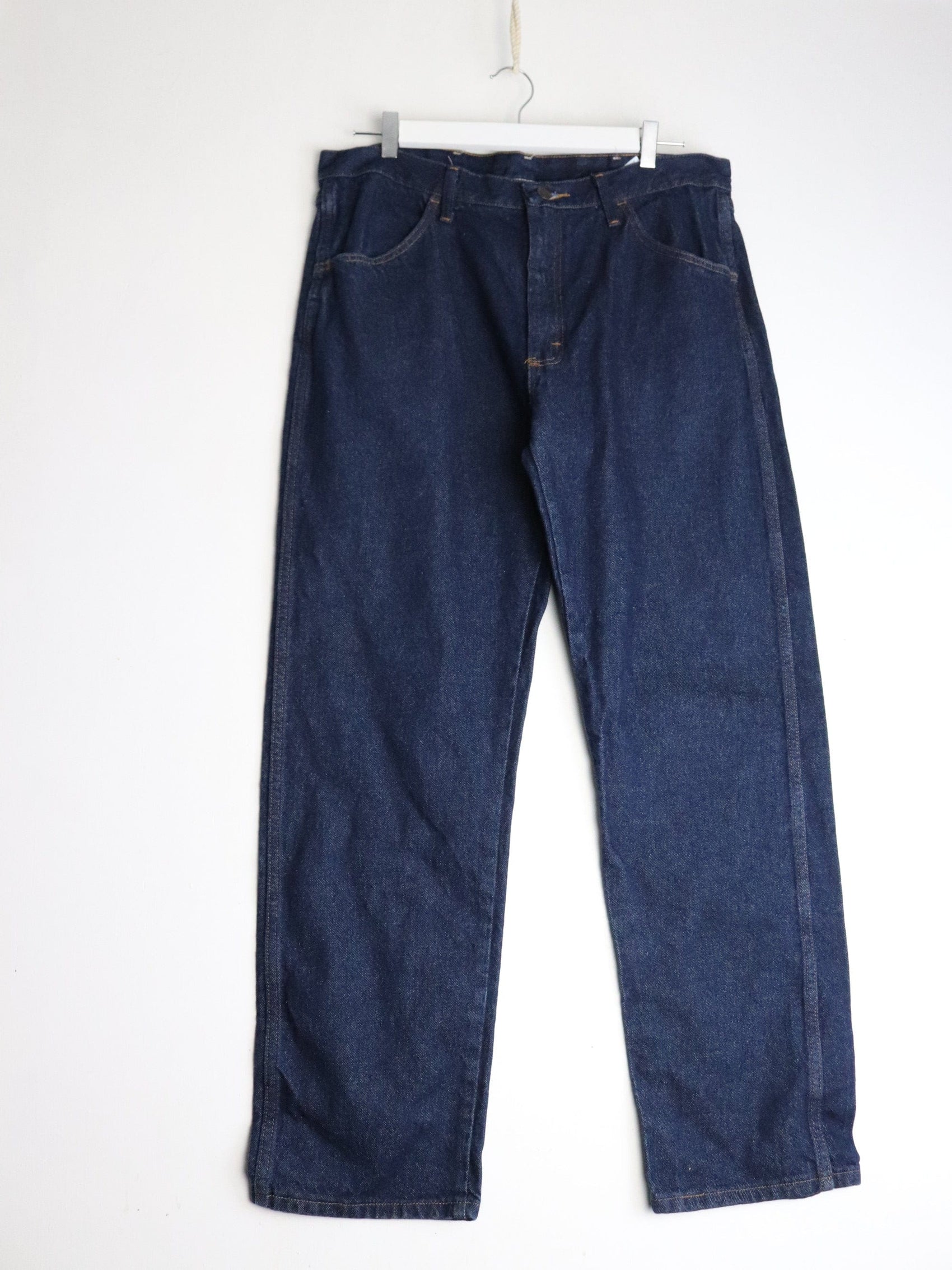 Vintage Rustler Denim Jeans Mens 36 x 30 Blue from propervintagecanada