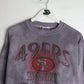 Vintage San Francisco 49ers Sweatshirt Fits Mens Medium Grey NFL from propervintagecanada