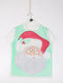 Vintage Santa T Shirt Adult XS White Air Brush Art Christmas from propervintagecanada