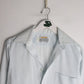 Vintage Sears Shirt Mens Small Blue Button Up from propervintagecanada