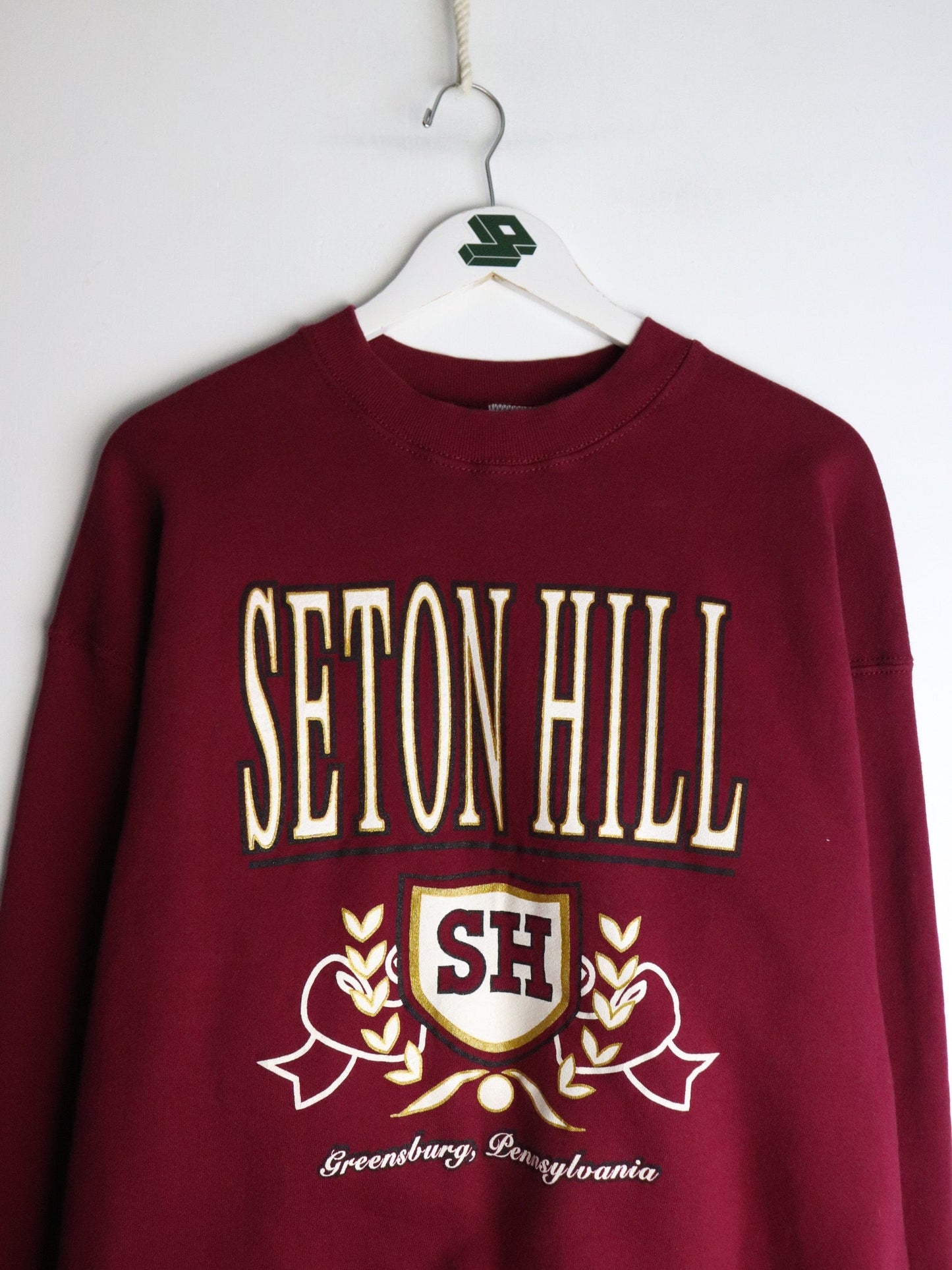 Vintage Seton Hall Sweatshirt Mens 2XL Red from propervintagecanada