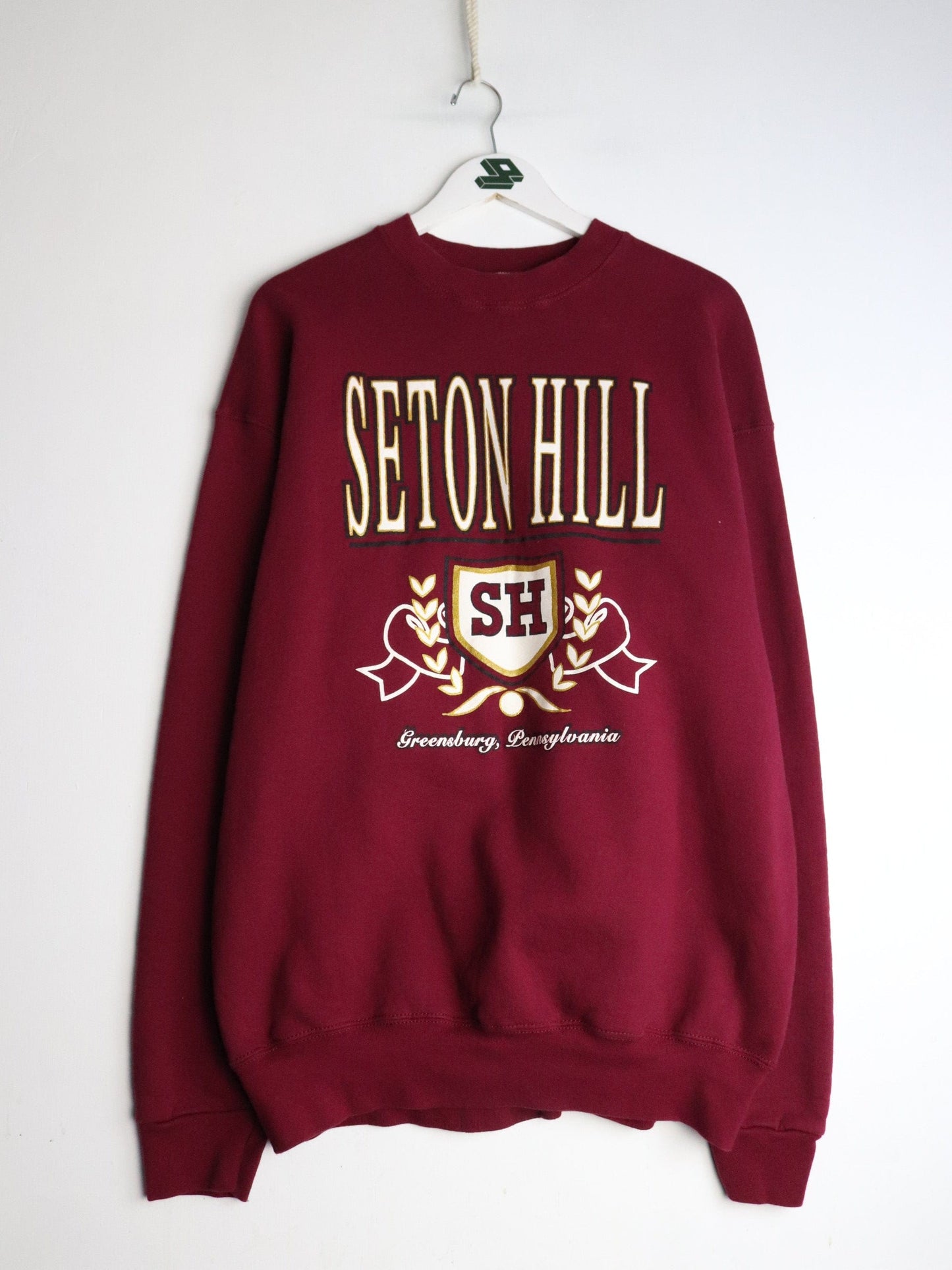 Vintage Seton Hall Sweatshirt Mens 2XL Red from propervintagecanada