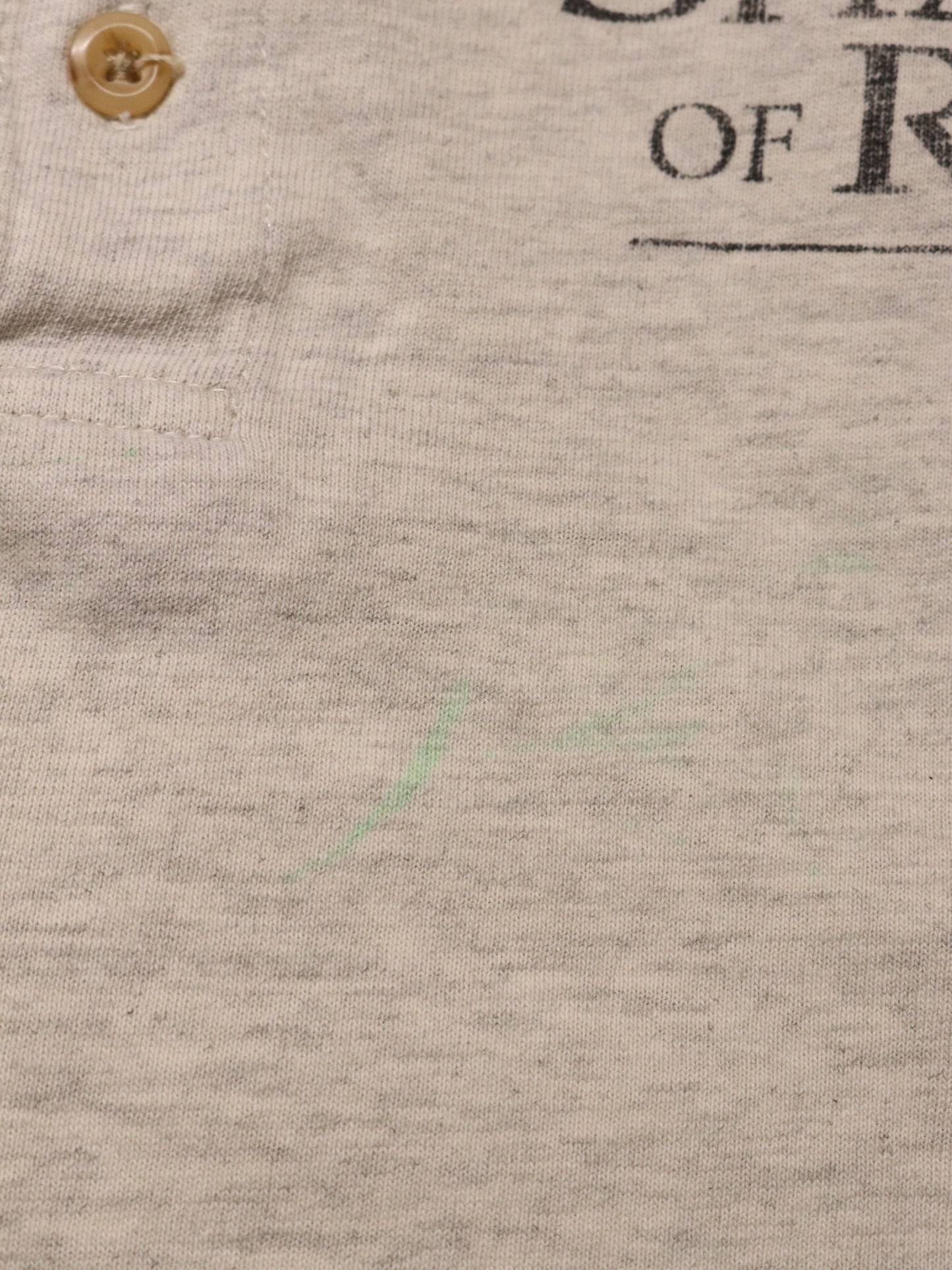 Vintage Shadow of Rome Polo Shirt Mens XL Grey Capcom Promo Video Game