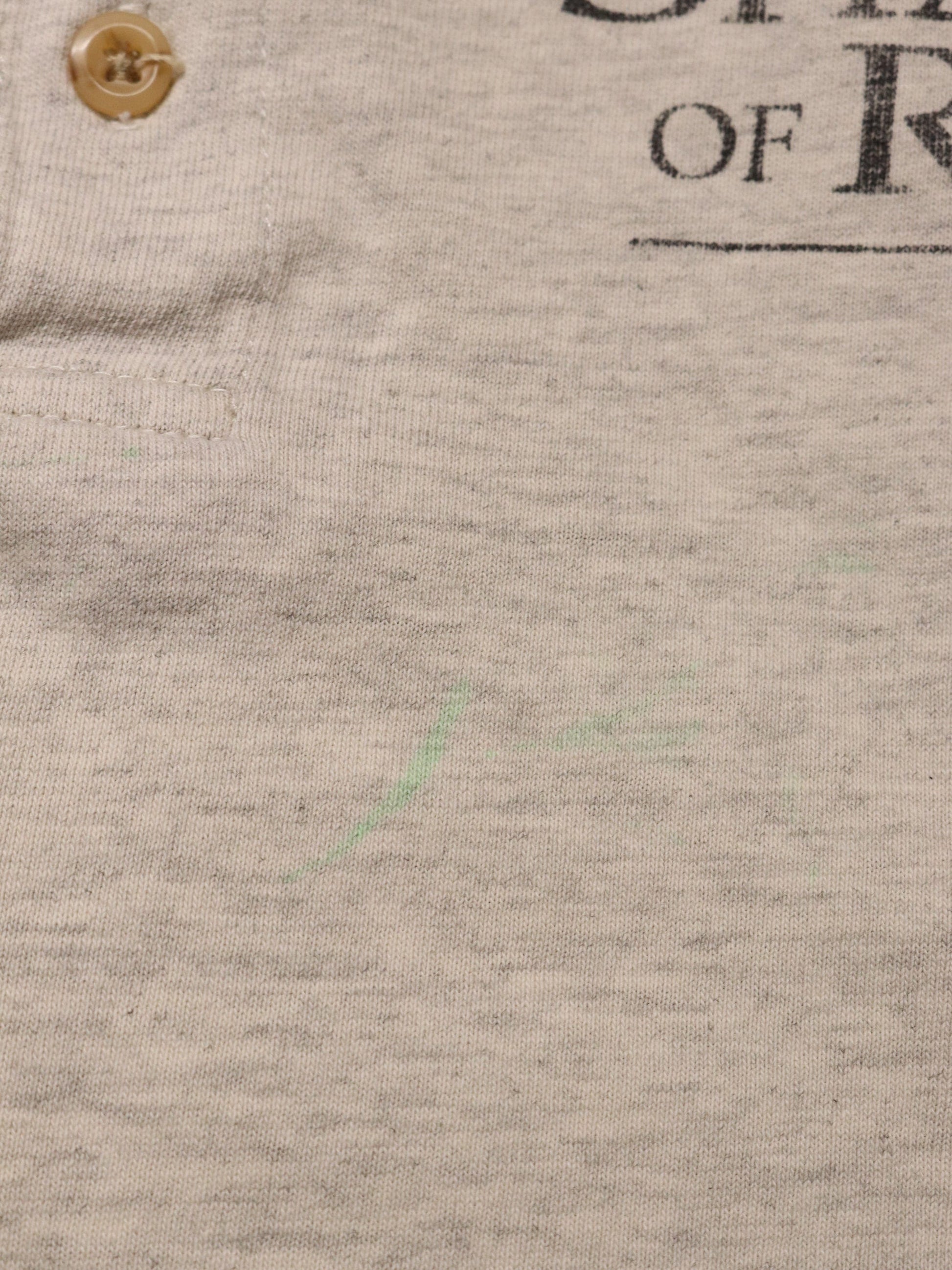 Vintage Shadow of Rome Polo Shirt Mens XL Grey Capcom Promo Video Game