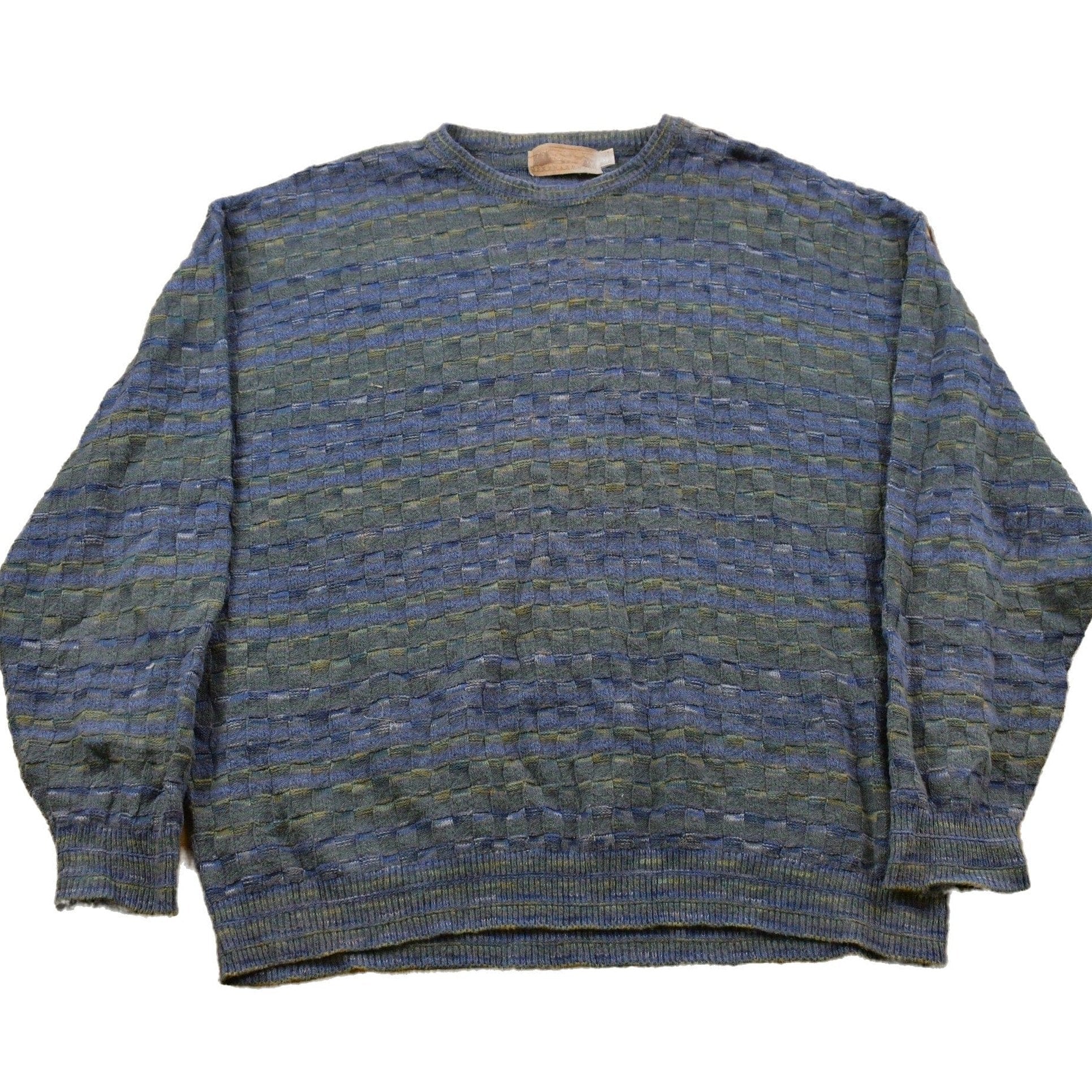 Vintage Shenan Doa Knitted Sweater Men's 2XL from propervintagecanada