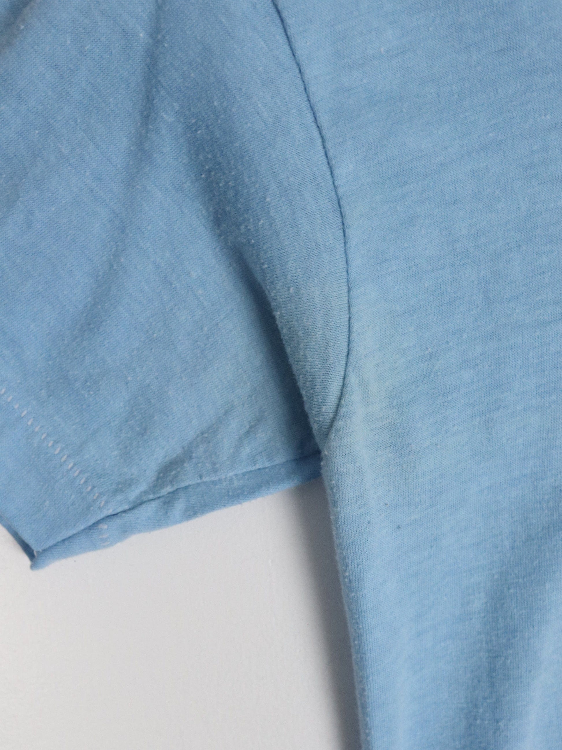 Vintage Shenandoah Valley T Shirt Fits Youth Small Blue 80s from propervintagecanada