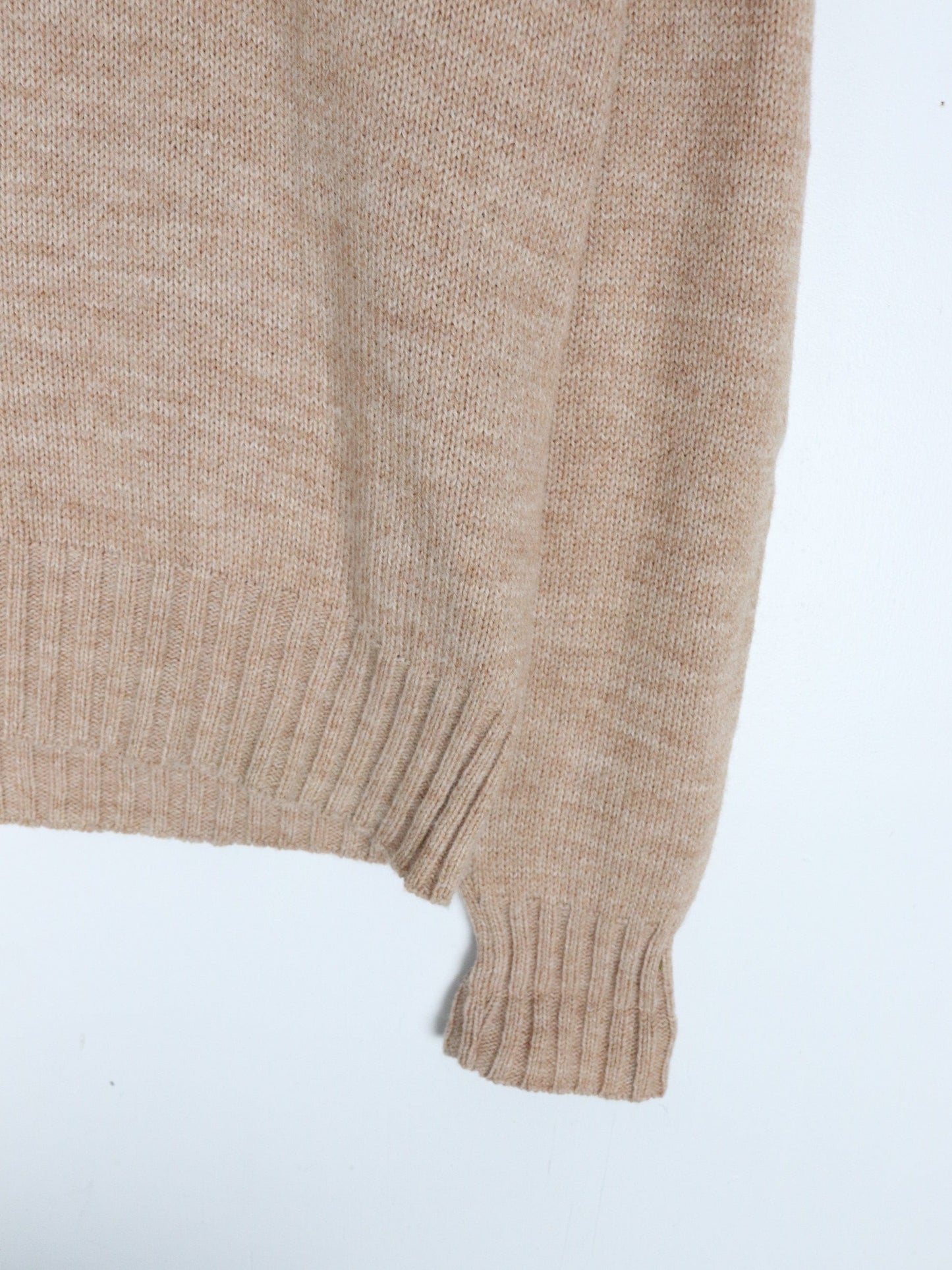 Vintage Shirt Tales Sweater Fits Mens Small Brown Knit V Neck from propervintagecanada