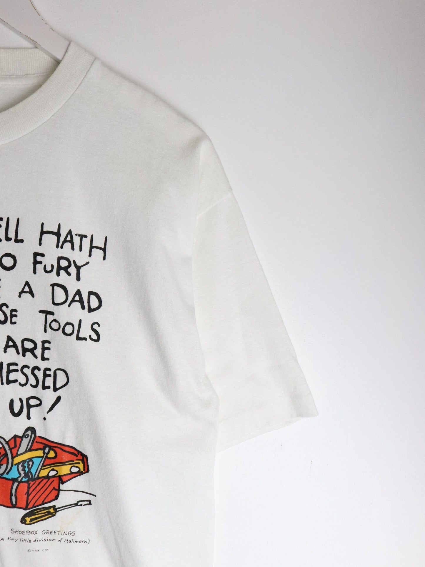 Vintage Shoebox Greetings T Shirt Mens XL White from propervintagecanada