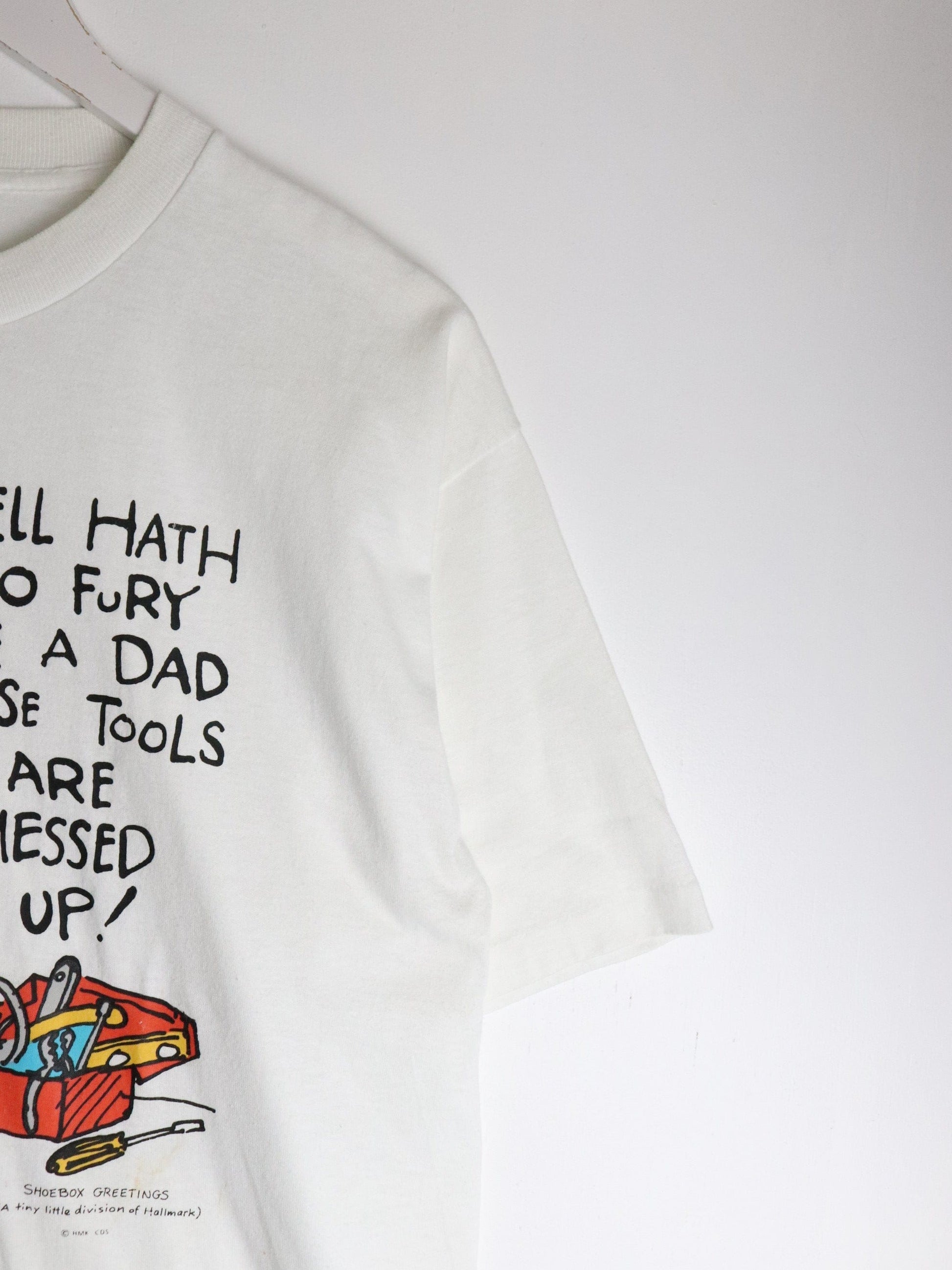 Vintage Shoebox Greetings T Shirt Mens XL White from propervintagecanada