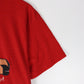 Vintage Shop 'Til You Drop T Shirt Fits Mens L Red 80s Holidays