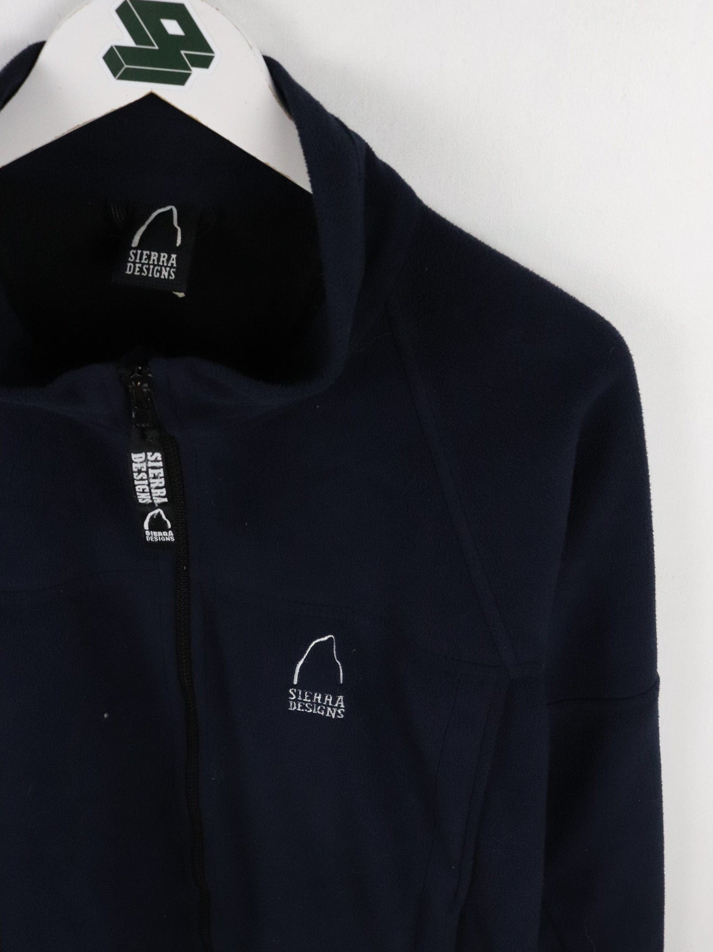 Vintage Sierra Design Fleece Sweater Mens Large Blue from propervintagecanada