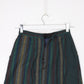 Vintage Skirt Womens 24 Green Striped Casual from propervintagecanada