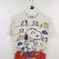 Vintage Snoopy T Shirt Youth M/L White from propervintagecanada