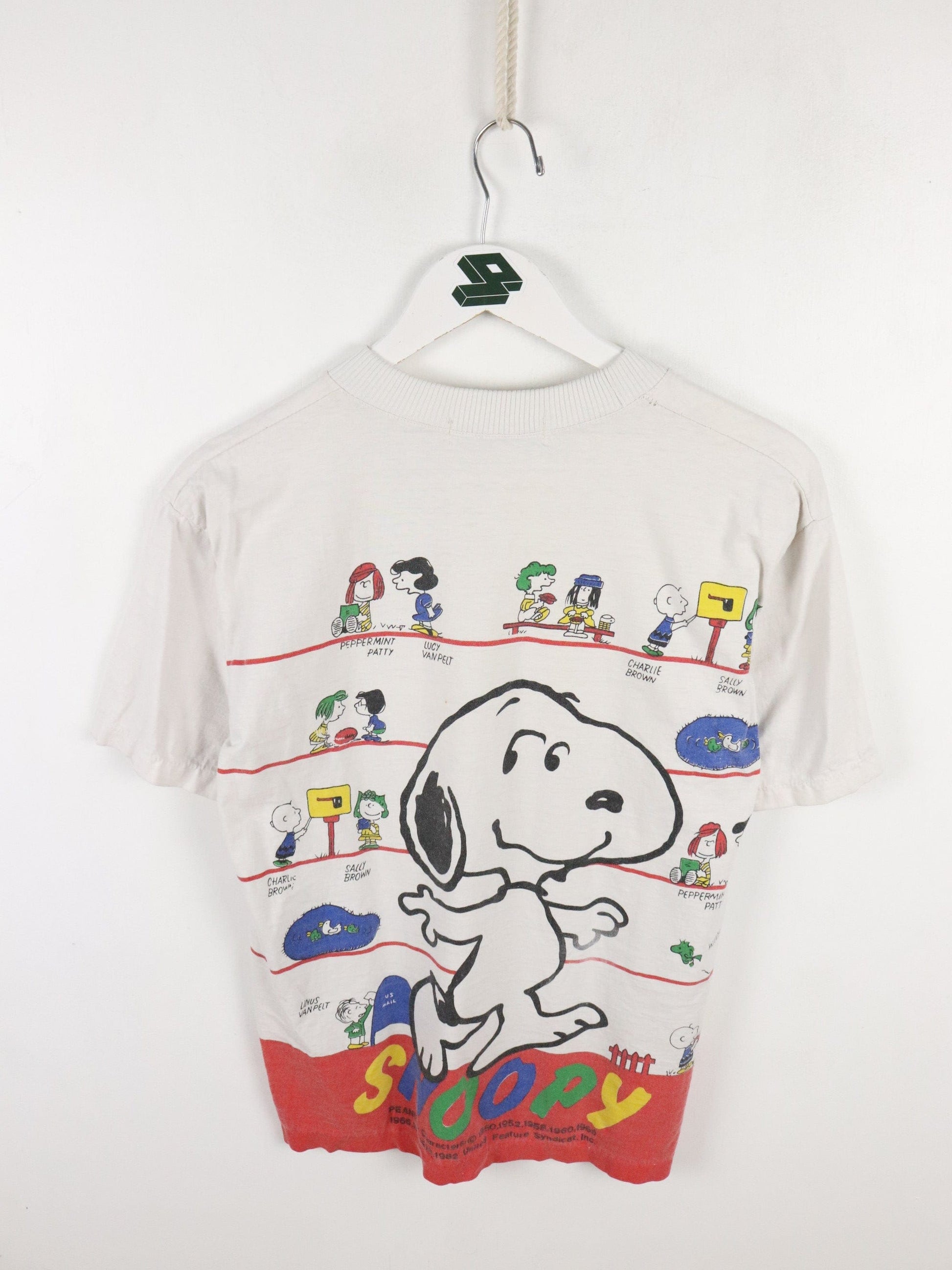 Vintage Snoopy T Shirt Youth M/L White from propervintagecanada