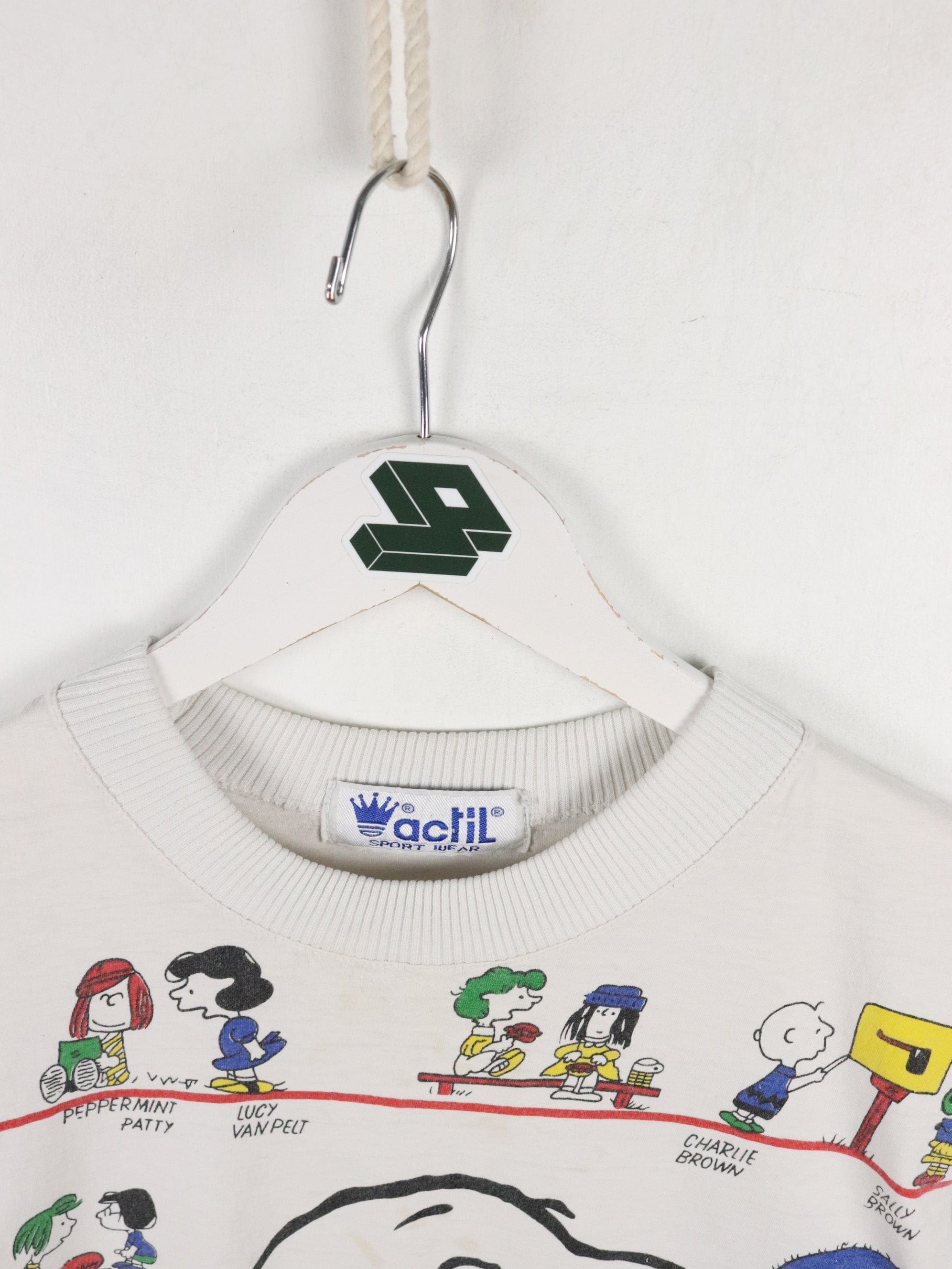 vintage snoopy tシャツ Vintage Snoopy T Shirt Youth M/L White – Proper Vintage