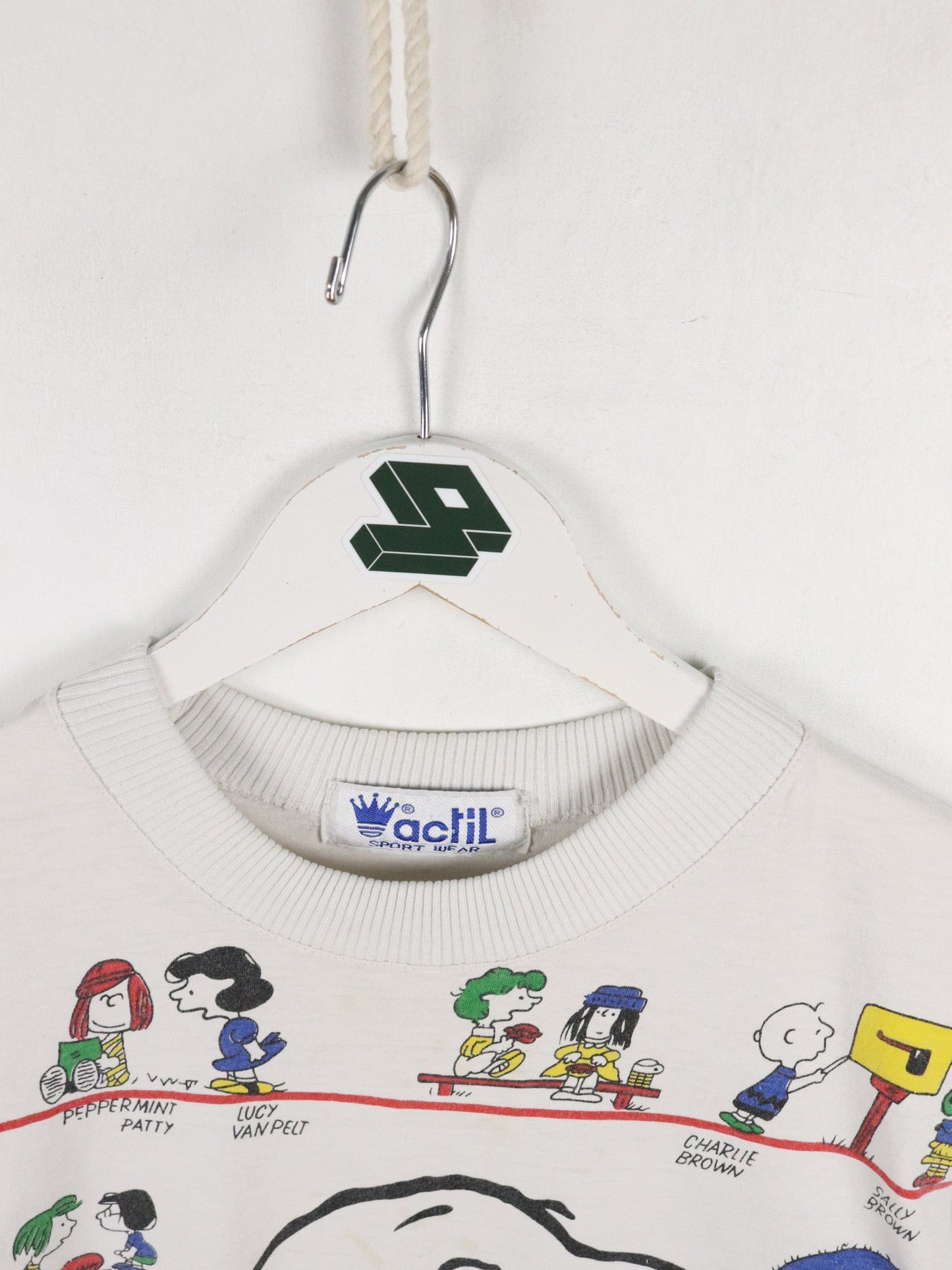 Vintage Snoopy T Shirt Youth M/L White from propervintagecanada