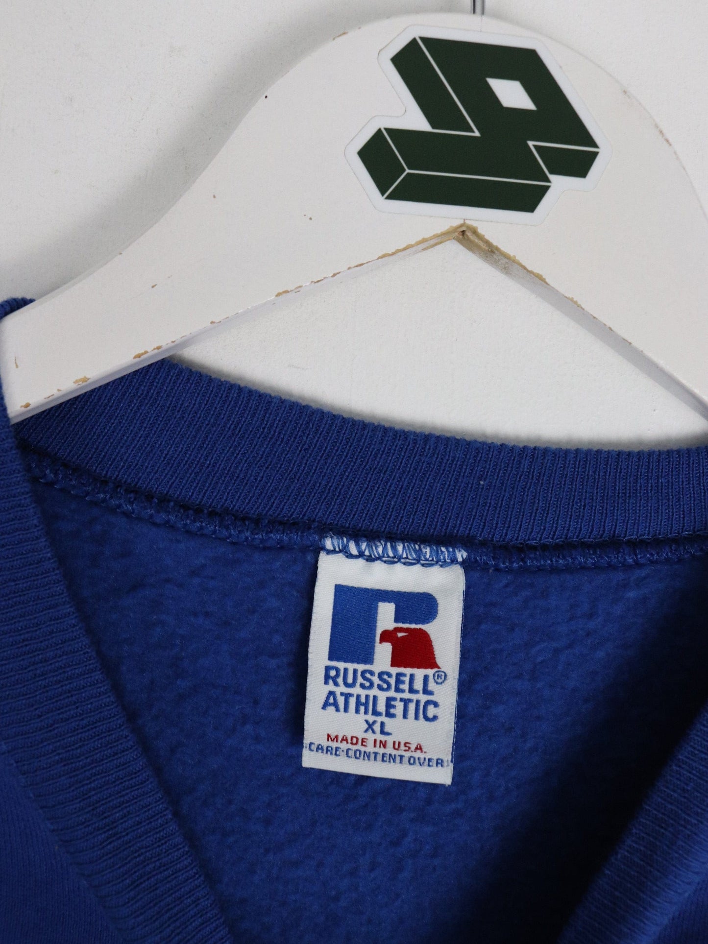 Vintage Sound Investments Sweatshirt Fits Mens Large Blue Russell Athletic from propervintagecanada