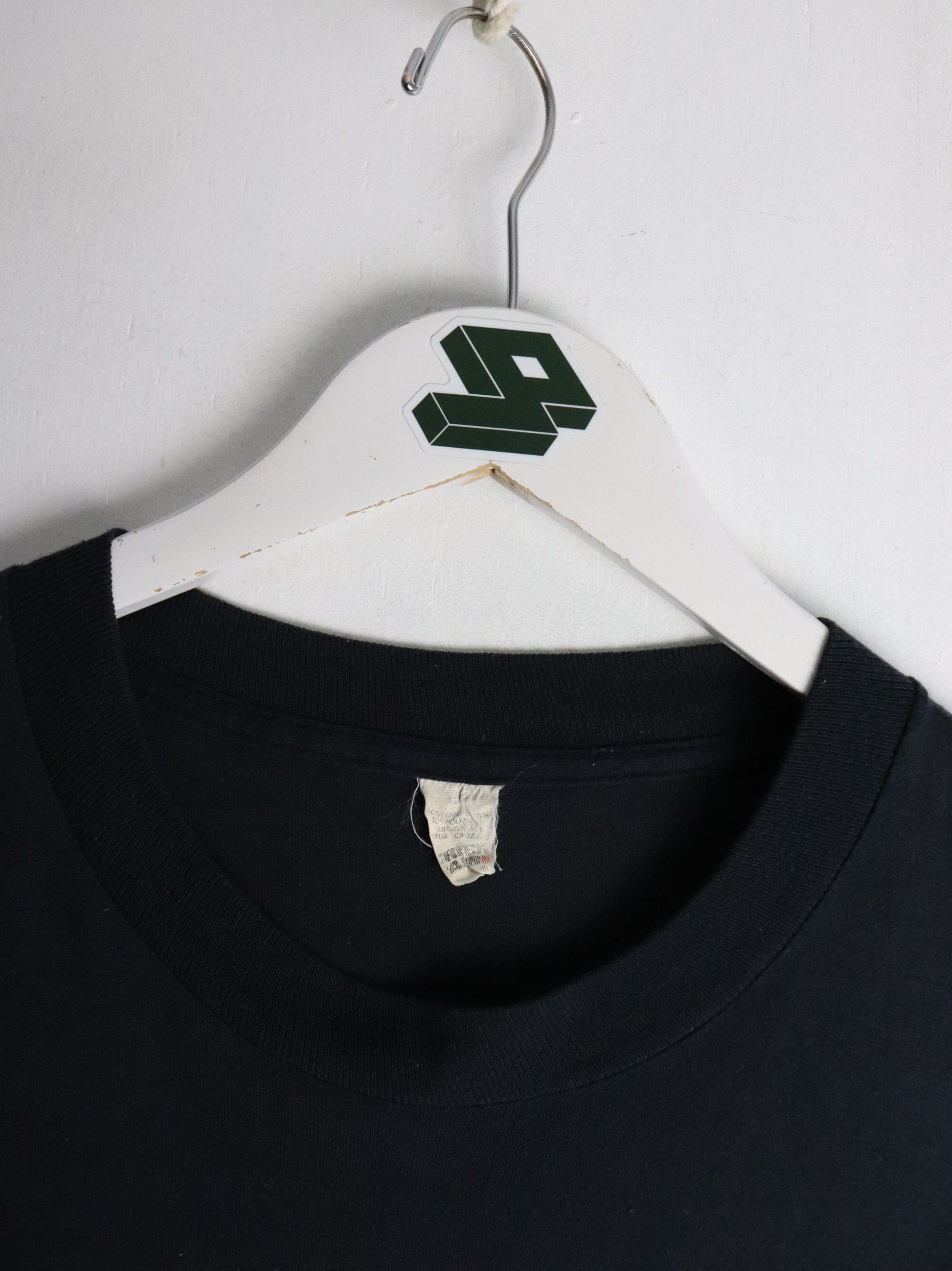 Vintage St. Catherines Redevelopment T Shirt Fits Mens Large Black 90s from propervintagecanada