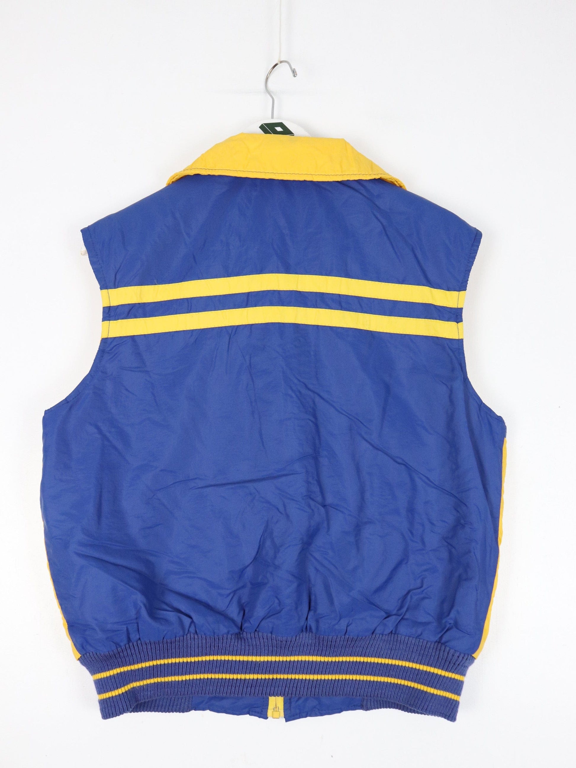 Vintage St. Louis Rams Vest Mens Small Blue NFL Jacket