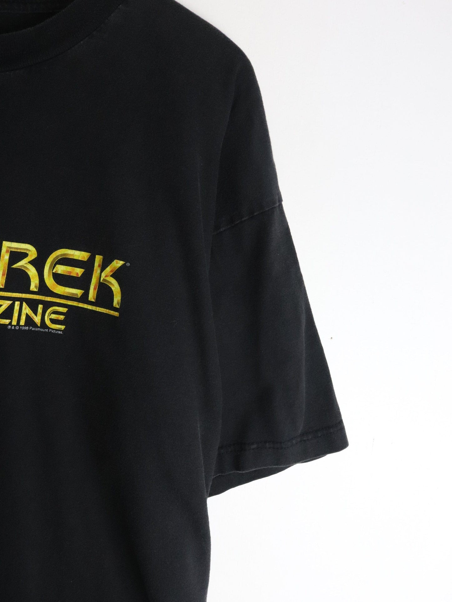 Vintage Star Trek T Shirt Mens XL Black from propervintagecanada